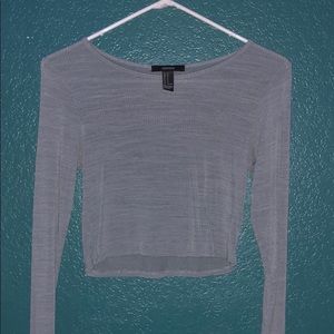 Forever 21 long-sleeve crop